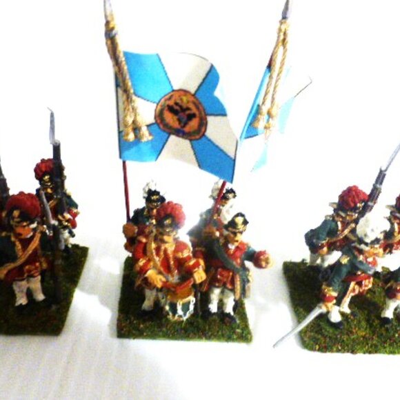 12 Hand-Painted LEAD MINIATURES by Leib GUARD Grenadiers & Model TREE - Picture 7 of 11